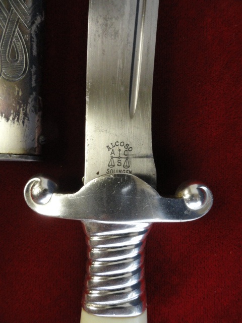 RAD Officer's Dagger w/Hangers (#27929)